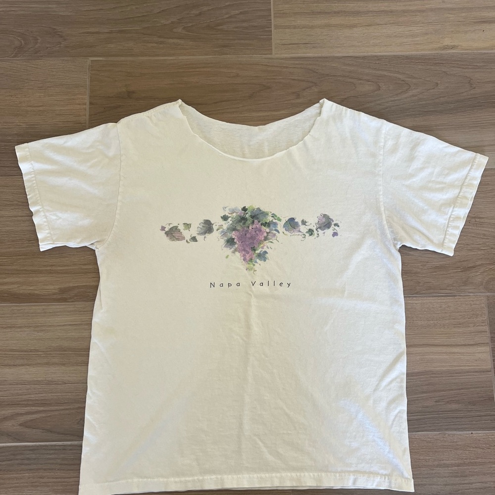 Kids Cream Graphic T-Shirt